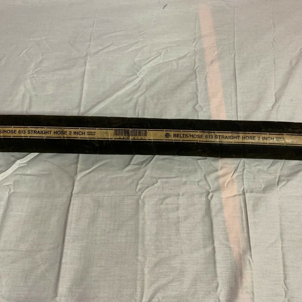 NAPA AUTO PARTS BLACK YELLOW 613 2" SEMI TRACTOR TRAILER ENGINE HOSE NM 03477
